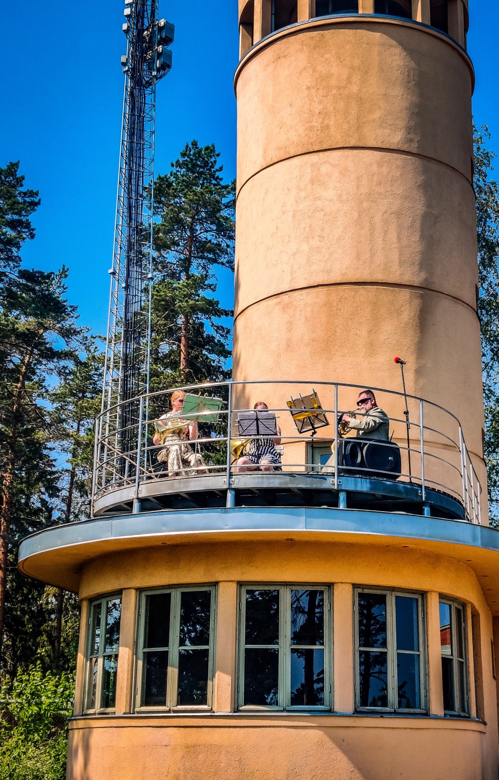Tekemistä Kangasalla Kirkkoharjun näkötorni