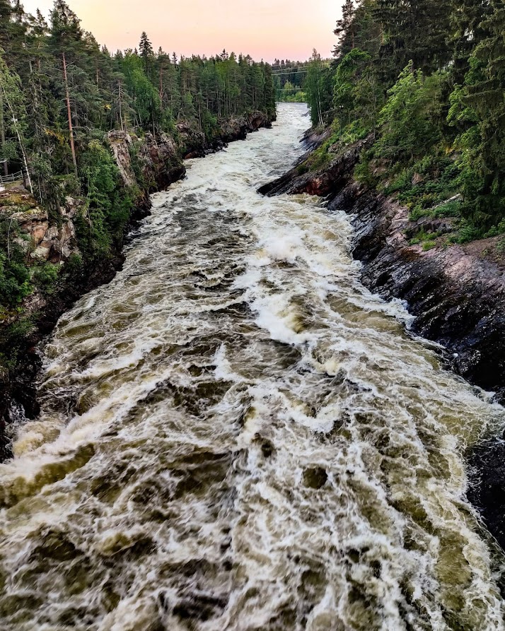 Imatrankoski maisema