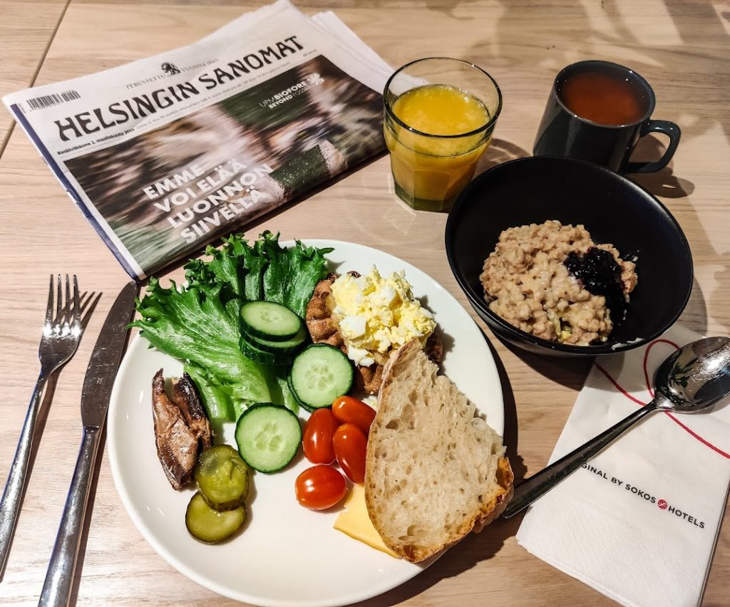 Hotellivinkit Helsinki Tripla aamiainen kokemuksia
