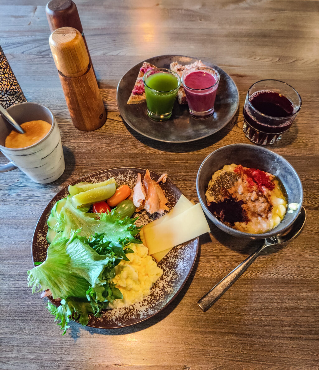 Lapland hotel Bulevardi aamiainen