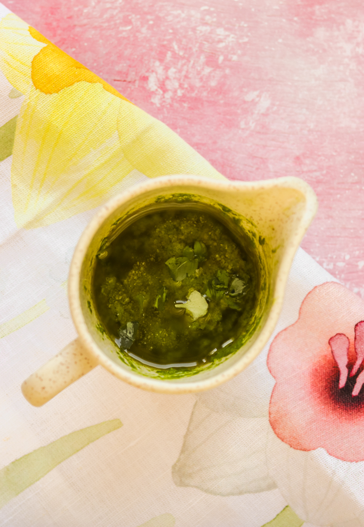 itse tehty pesto