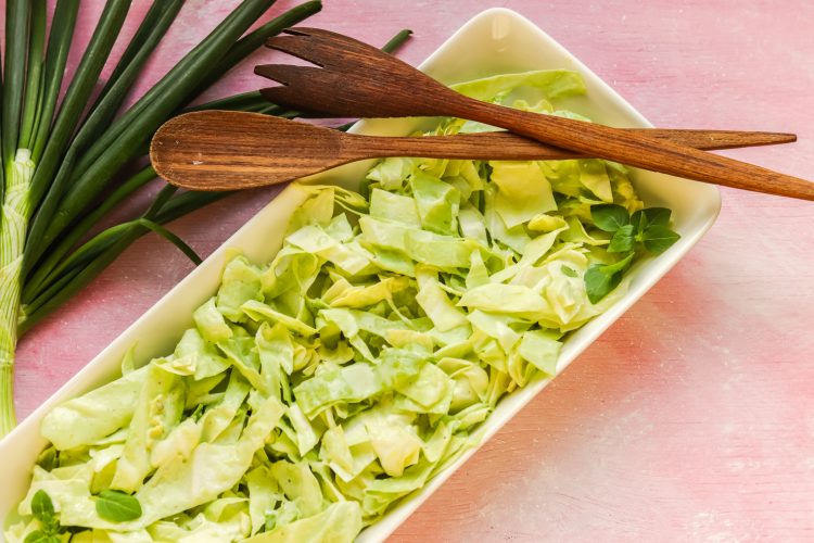 vihreä coleslaw