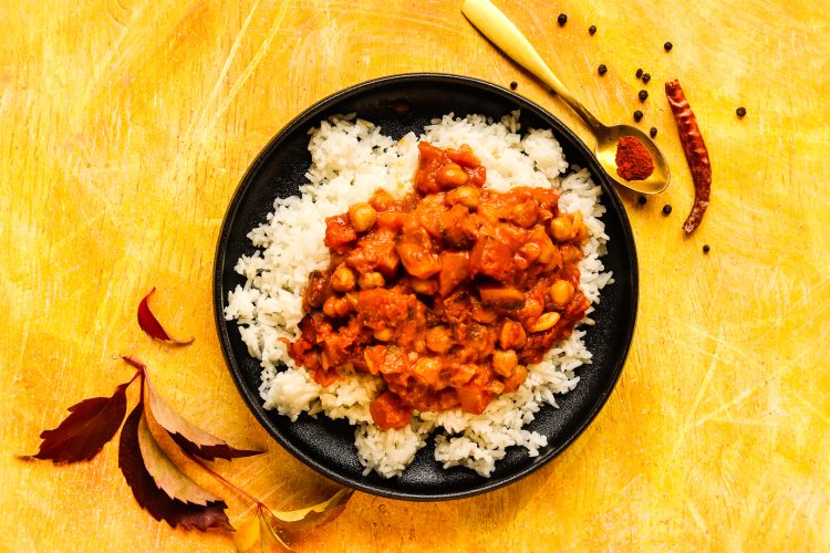 hurmaavan mausteinen myskikurpitsacurry