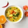 appelsiinilla maustettu kanakeitto ohje