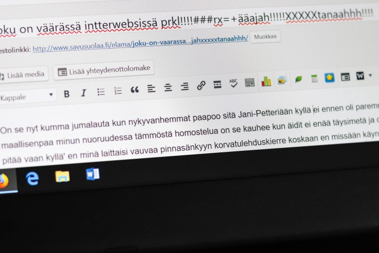 nettikiusaaminen