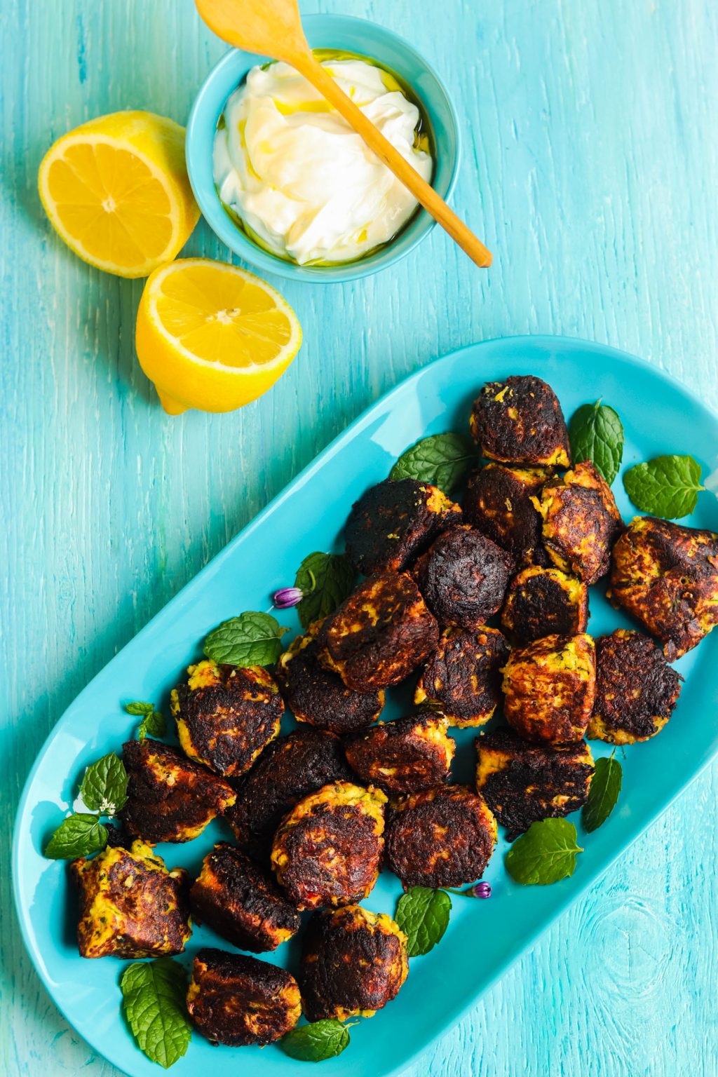 feta-kesäkurpitsapyörykät ohje
