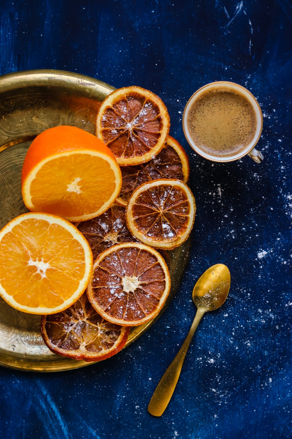 Kuivatut appelsiinit koristeena - Joulukoristeet itse tehtynä