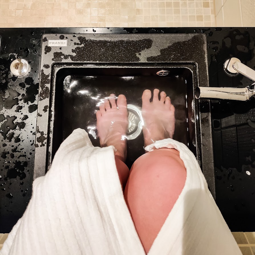 Hotelli Turun Seurahuone sauna jalkakylpy