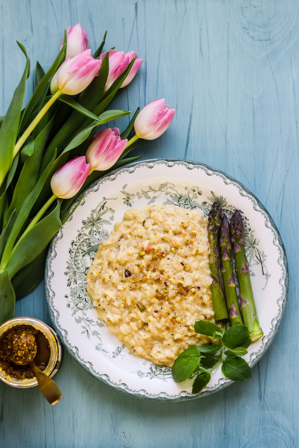 pistaasirisotto pistaasitahna ohje