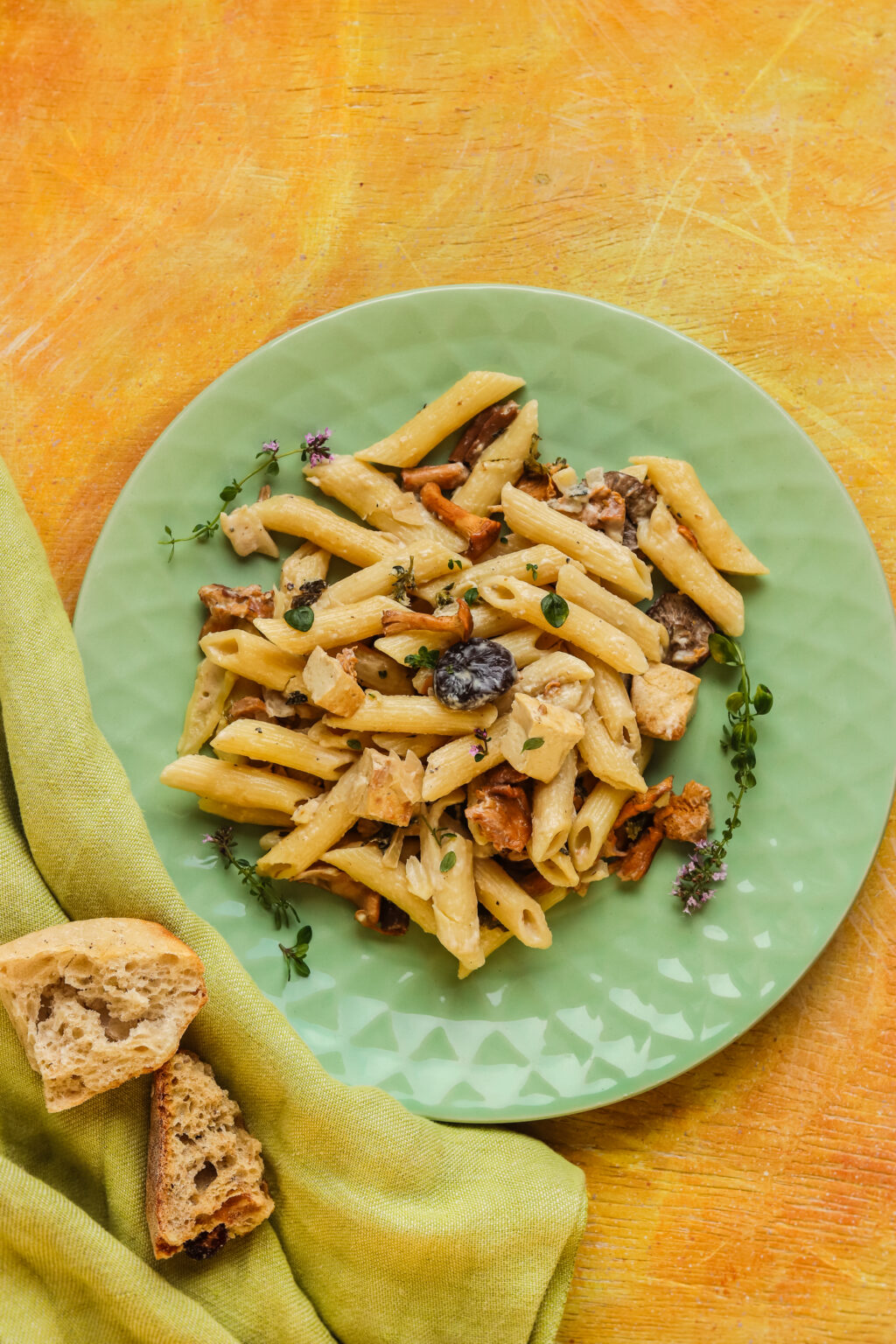 savutofu-sienipasta