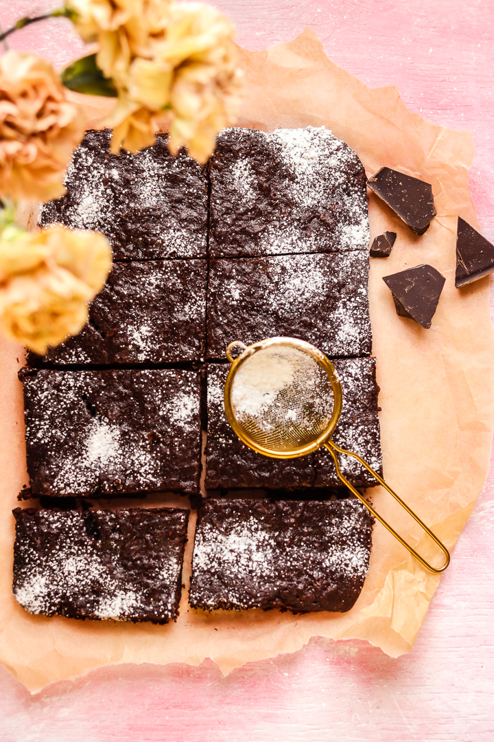 Vegaaninen brownie