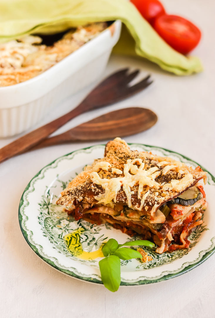 Kevyempi kasvislasagne josta ei makua puutu