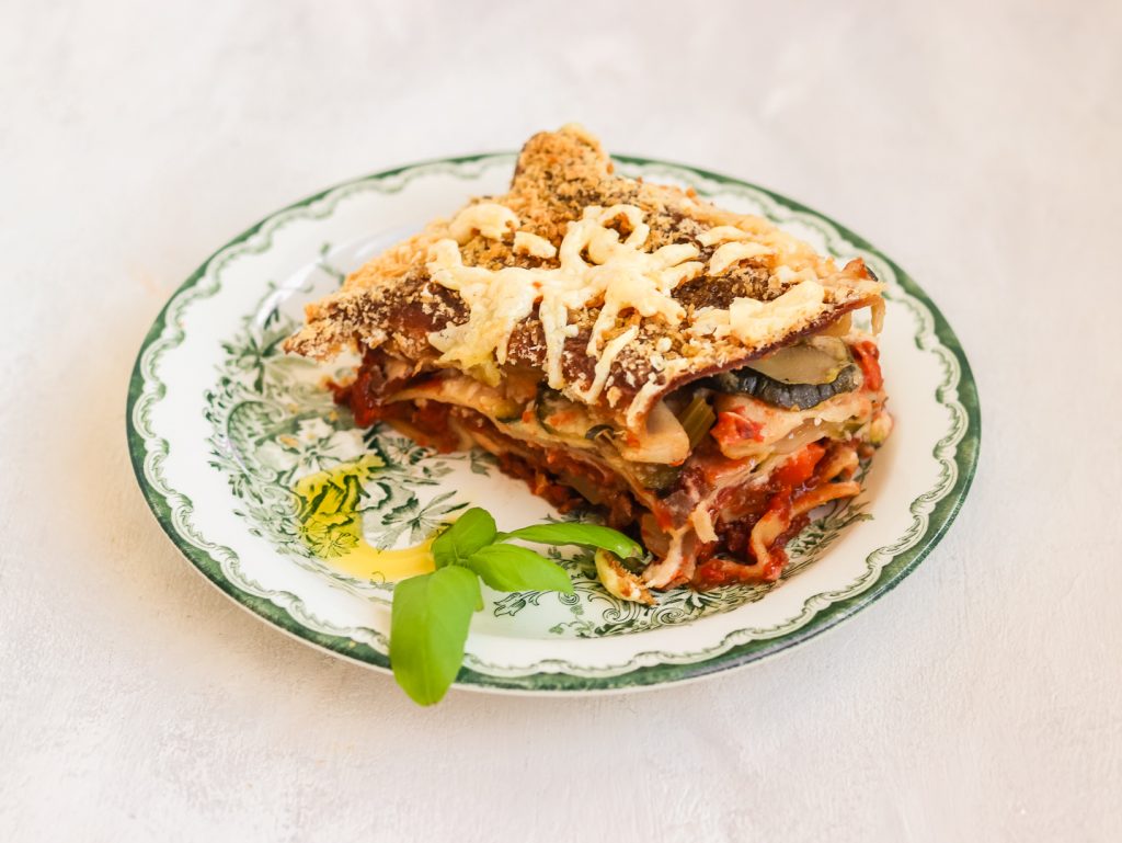 vegaaninen lasagne